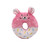 ZippyPaws Donutz Buddies Bunny Plush Squeaker Toy for Dogs