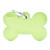 My Family Basic Bone Pet Tag Lime