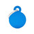 My Family Basic Circle Pet Tag Blue