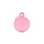 My Family Basic Circle Pet Tag Pink