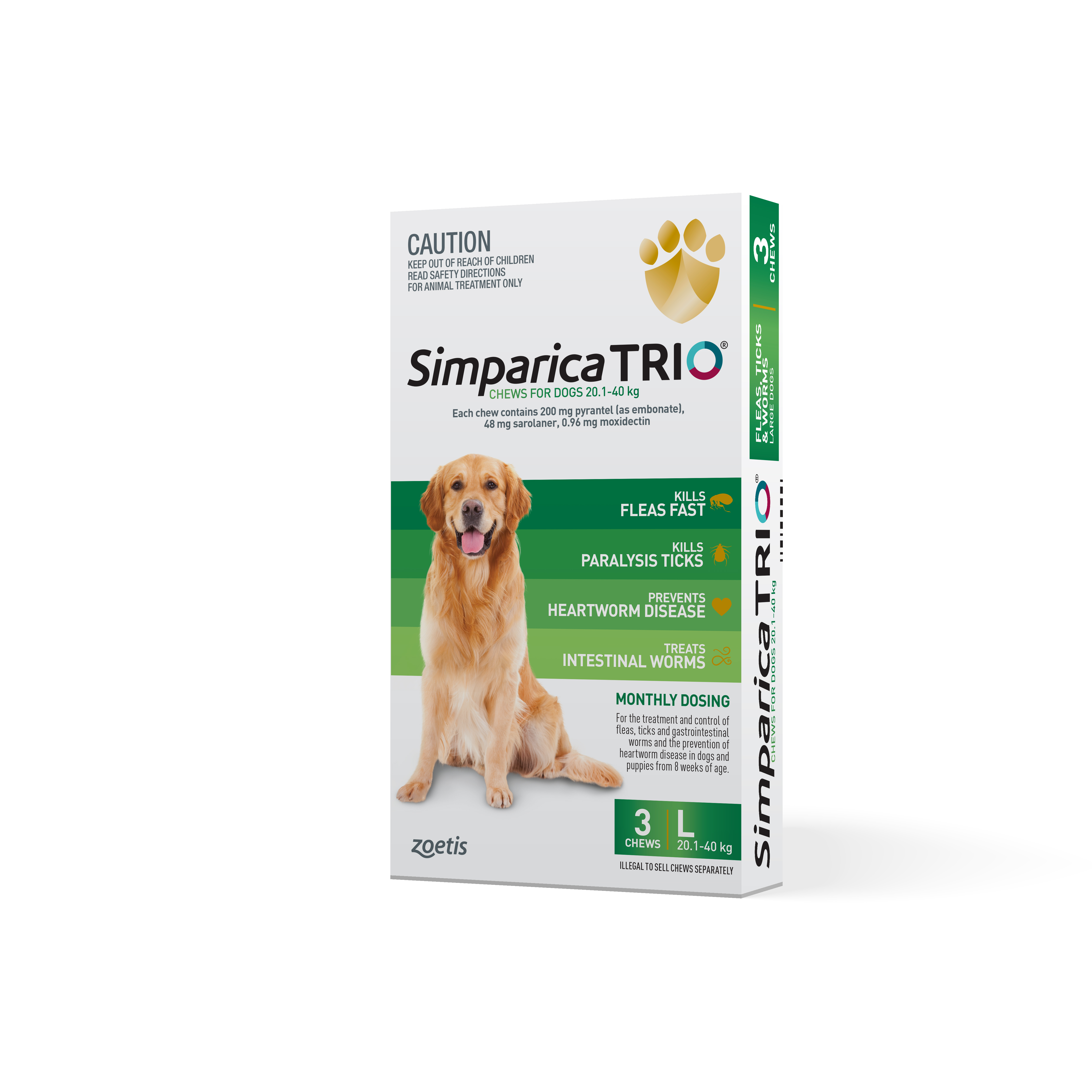 simparica for medium dogs