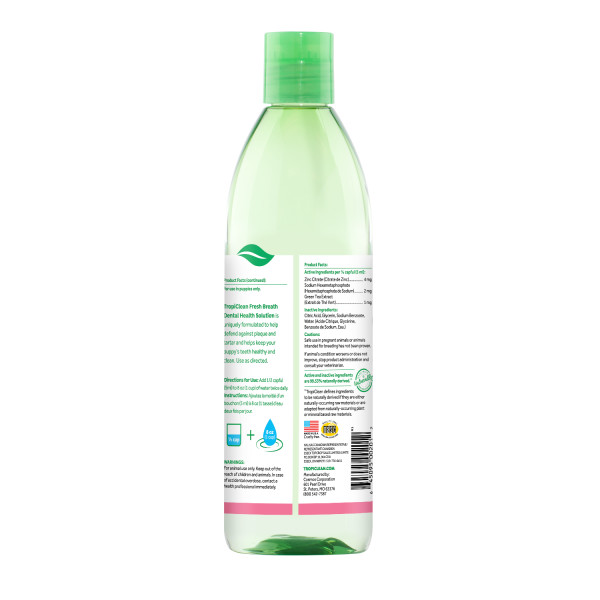 tropiclean fresh breath water additive reviews
