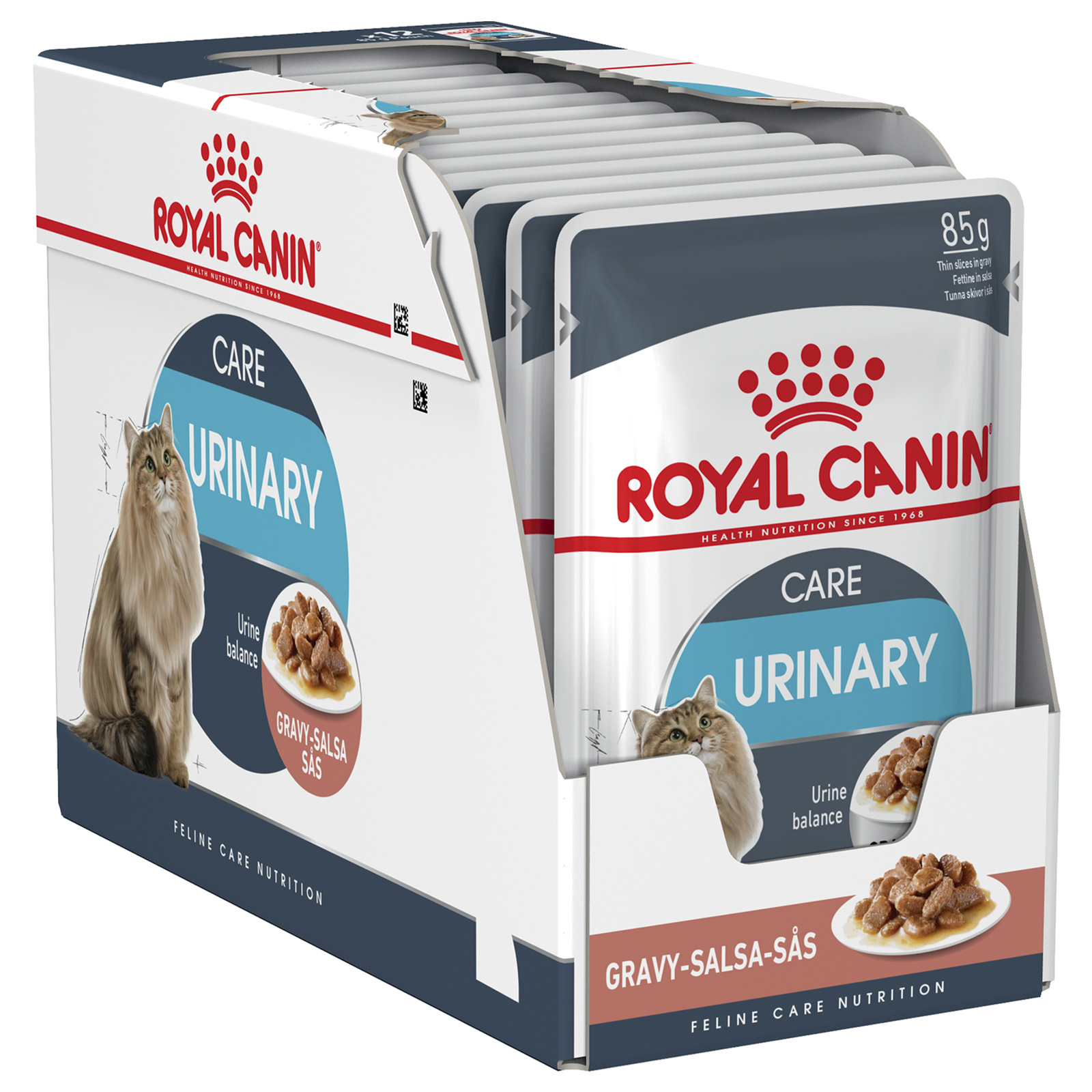 Royal Canin Urinary Care Gravy Wet Cat Food 12 x 85g Pouches Pet