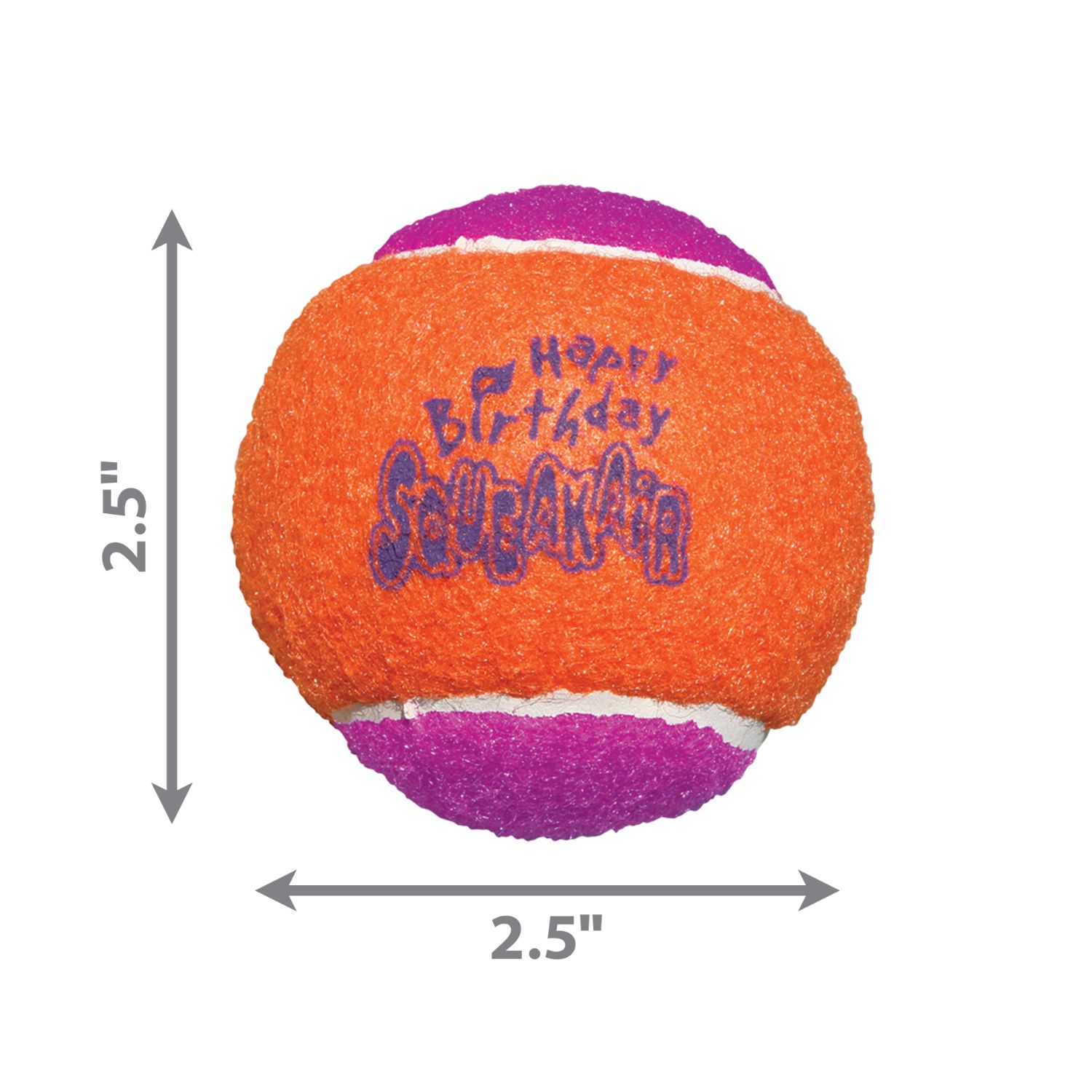 KONG SqueakAir Birthday Ball Dog Toy (3 pack) Pet Chemist Online