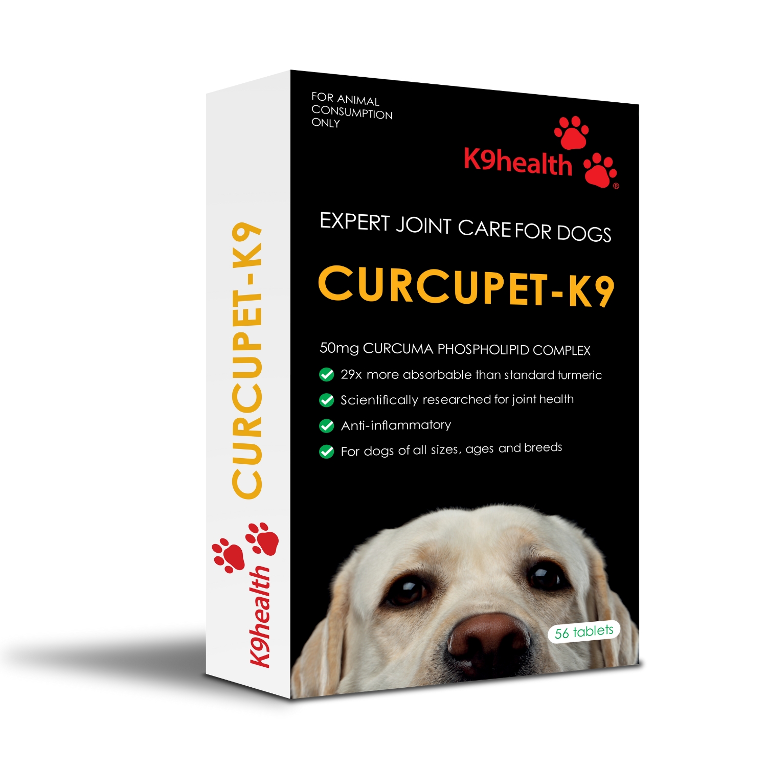 Curcupet K9 Curcumin Turmeric Joint Care Supplement For Dogs