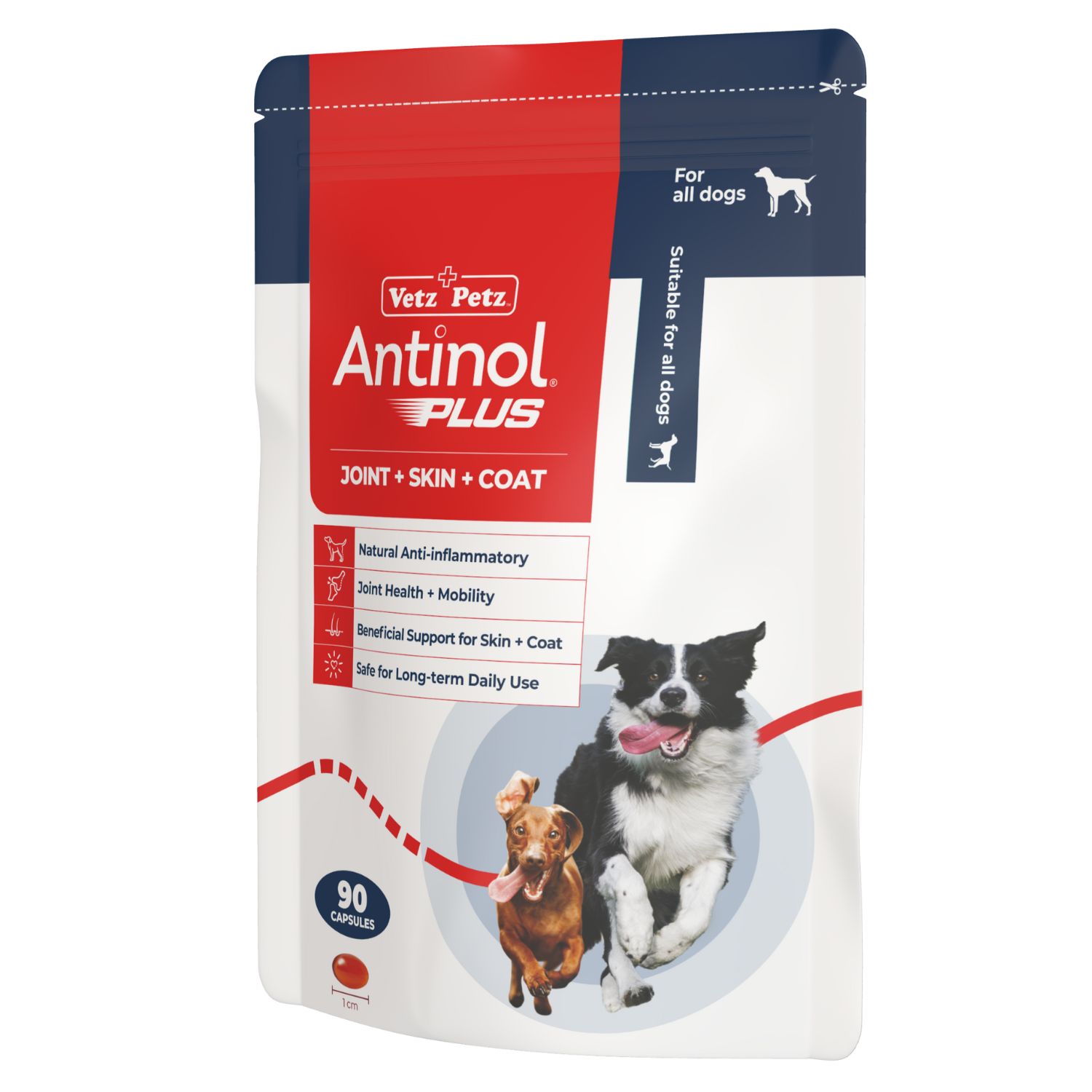 Antinol Plus EAB-277 For Dogs 180s - new packaging