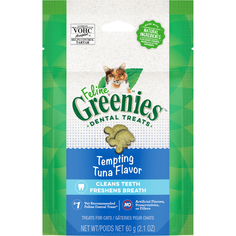 Greenies Feline Tuna Flavour Dental Treats For Cats