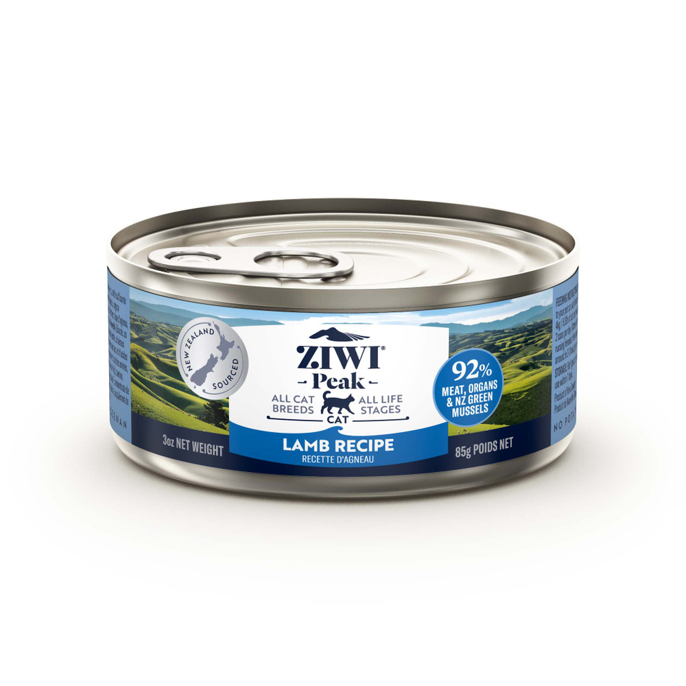 ZIWI Peak Wet Cat Food Lamb Recipe (12 x 185g cans)