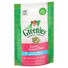 Greenies Feline Salmon Flavour Dental Treats For Cats