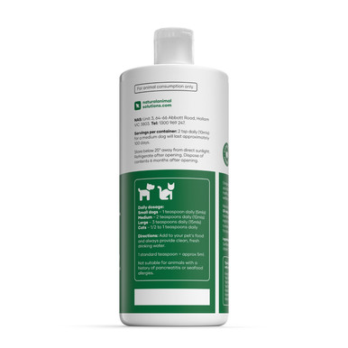 Natural Animal Solutions Omega 3, 6 & 9 Oil (Dogs) 500ml