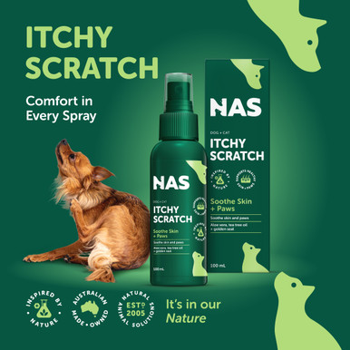 Natural Animal Solutions NAS Itchyscratch Spray (100ml)