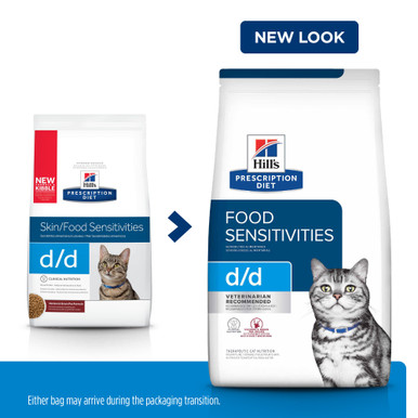 Hill's Prescription Diet d/d Skin/Food Sensitivities Dry Cat Food - New Look