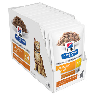 Hill's Prescription Diet c/d Multicare Urinary Care Chicken Wet Cat Food