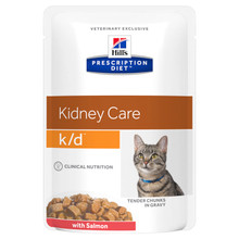 Hill's Prescription Diet k/d Kidney Care Salmon Wet Cat Food