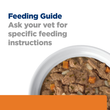 Hill's Prescription Diet c/d Multicare Urinary Care Chicken & Vegetable Stew Wet Cat Food - Feeding Guide