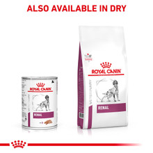 Royal Canin Veterinary Diet Canine Renal Wet Dog Food Cans - 12 x 410g