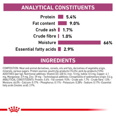 Royal Canin Veterinary Diet Canine Renal Wet Dog Food Cans - 12 x 410g