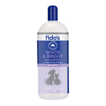 Fido's White & Bright Shampoo 1L