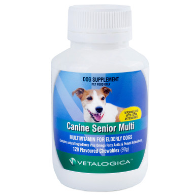 Vetalogica Canine Senior Multi (120 chews)