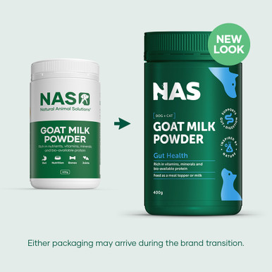 Natural Animal Solutions NAS Goat Milk Powder (400g)