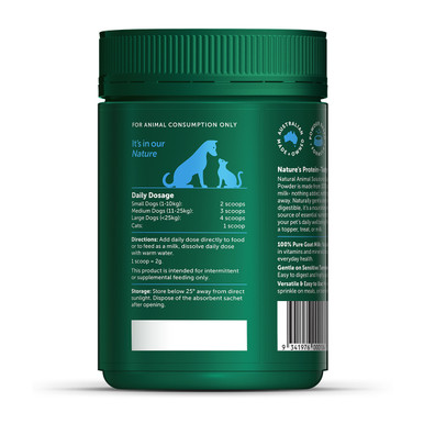 Natural Animal Solutions NAS Goat Milk Powder (400g)