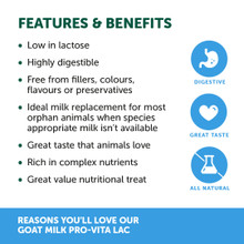 Natural Animal Solutions NAS Goat Milk Powder (400g)