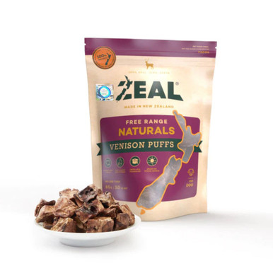 Zeal Free Range Naturals Venison Puffs (85g)