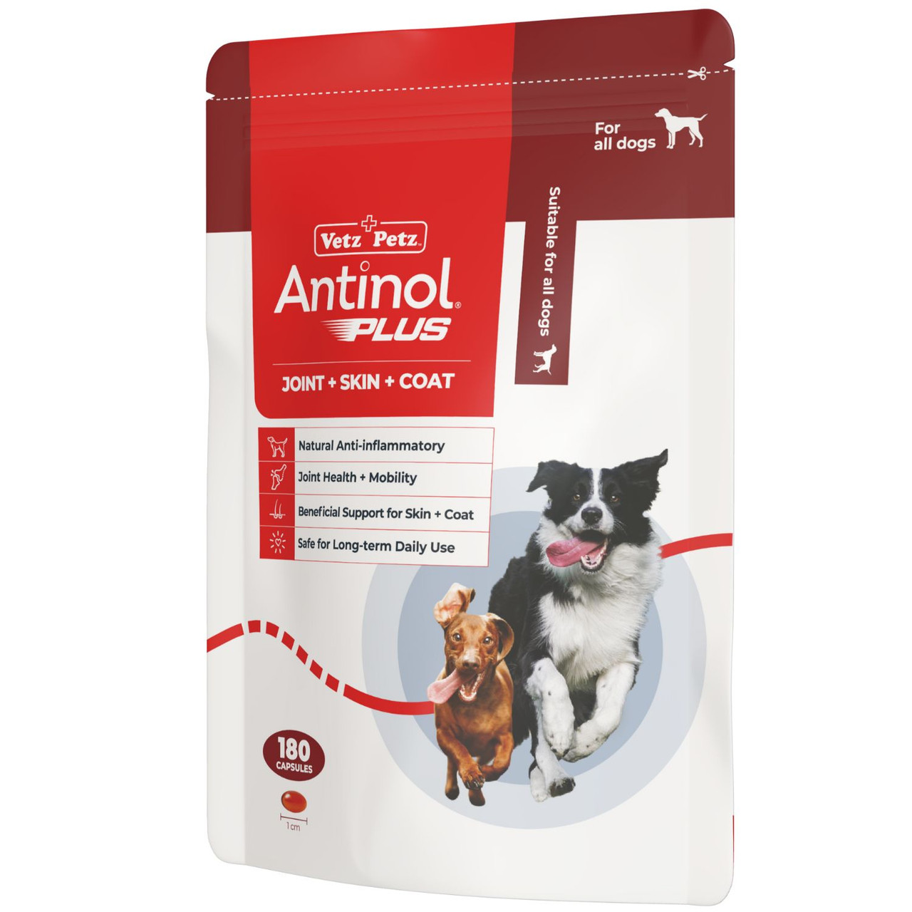 Antinol Plus EAB-277 For Dogs 180s - new packaging