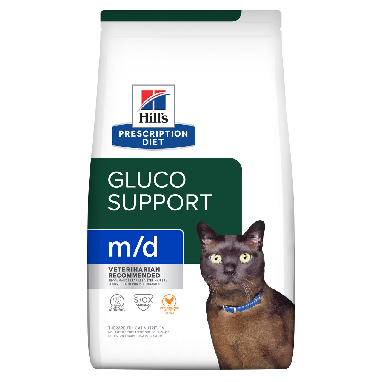 Hill's Prescription Diet m/d GlucoSupport Dry Cat Food