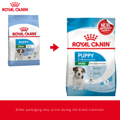 Royal Canin Canine Mini Puppy Dry Food (New packaging)