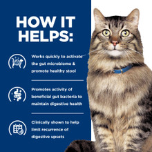 Hill's Prescription Diet Gastrointestinal Biome Digestive/Fibre Care Dry Cat Food - 1.8kg bag