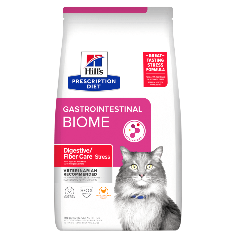 Hill's Prescription Diet Gastrointestinal Biome Digestive/Fibre Care Dry Cat Food - 1.8kg bag (604199)