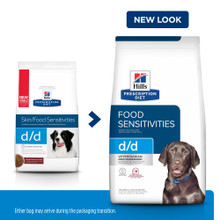 Hill's Prescription Diet d/d Skin/Food Sensitivities Dry Dog Food - New Look