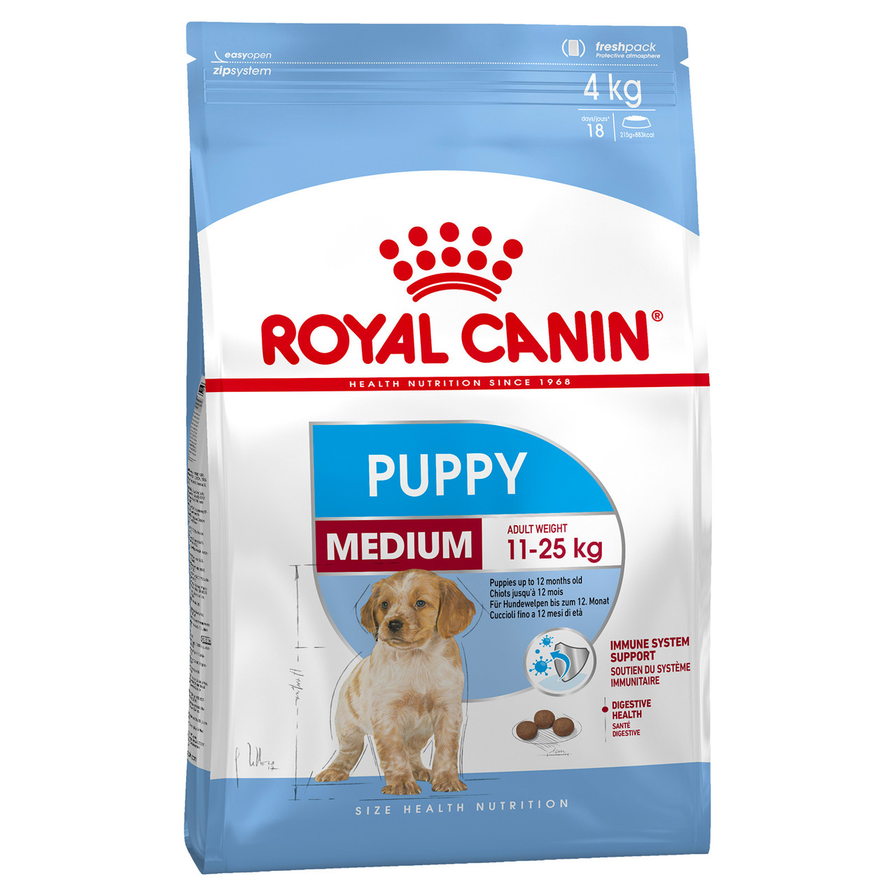 Royal Canin Canine Medium Puppy Dry Food - Front