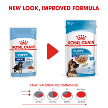 Royal Canin Canine Maxi Puppy Wet Food Pouches - New Packaging
Either packaging may arrive during the brand transition.