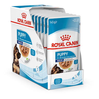 Royal Canin Canine Maxi Puppy Wet Food Pouches