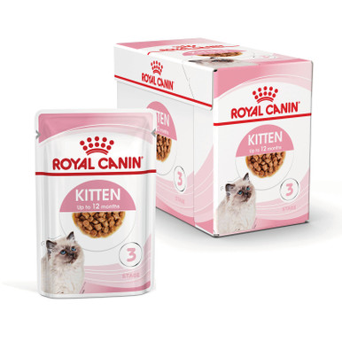 Royal Canin Kitten Wet Food Gravy Pouches