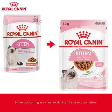 Royal Canin Kitten Wet Food Gravy Pouches