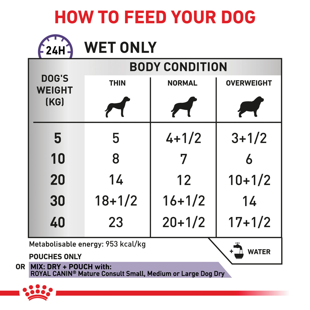 Royal Canin Veterinary Diet Canine Mature Consult Wet Dog Food Pouches