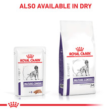 Royal Canin Veterinary Diet Canine Mature Consult Wet Dog Food Pouches