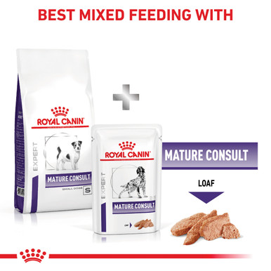 Royal Canin Veterinary Diet Canine Mature Consult Small Dog Dry Food (3.5kg)