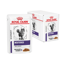 Royal Canin Veterinary Diet Feline Neutered Balance Wet Cat Food Pouches