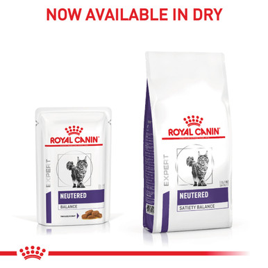 Royal Canin Veterinary Diet Feline Neutered Balance Wet Cat Food Pouches