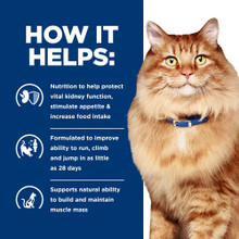 Hill's Prescription Diet k/d Kidney Care + Mobility Joint Care Dry Cat Food