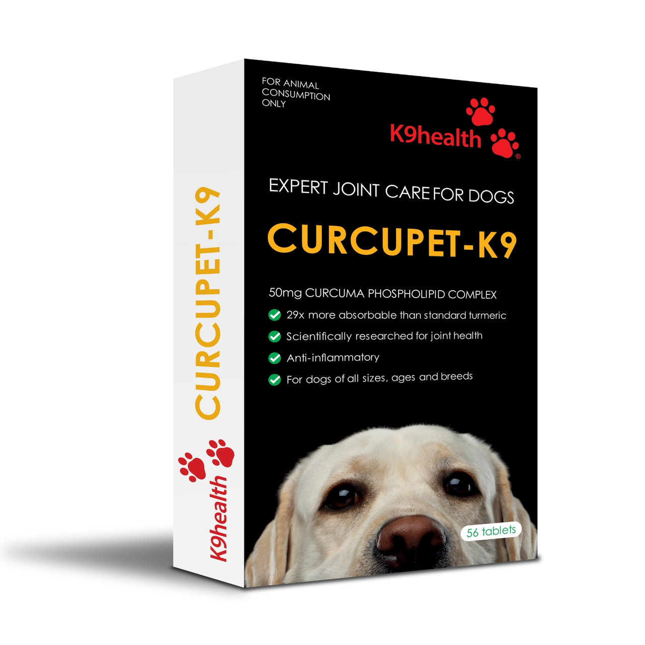 Curcupet K9 Curcumin Turmeric Joint Care Supplement For Dogs