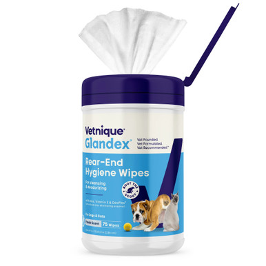 Glandex Anal Gland Hygienic Pet Wipes