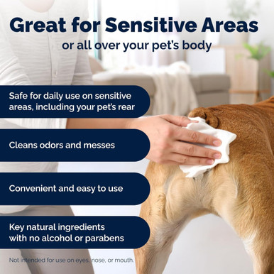 Glandex Anal Gland Hygienic Pet Wipes