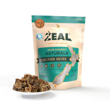Zeal Wild Caught Hoki Fish Skins (125g)