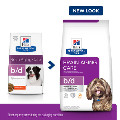 Hill's Prescription Diet b/d Brain Aging Care Dry Dog Food - New Look