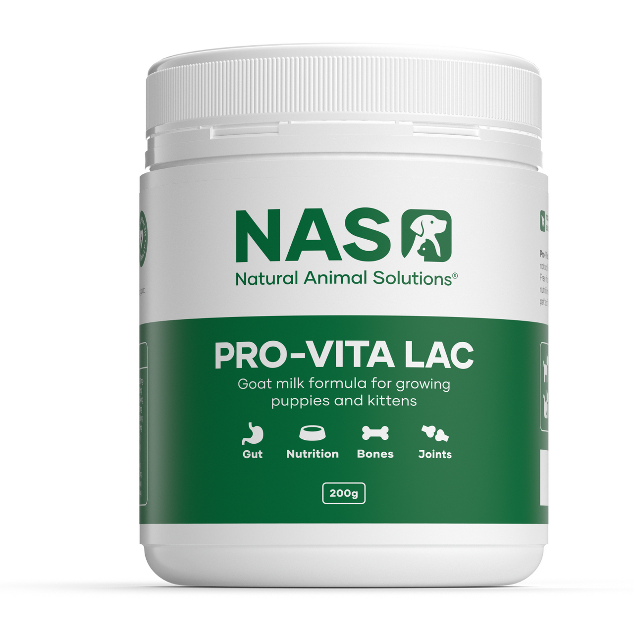Natural Animal Solutions Pro-Vita Lac Goat Milk Formula (200g)